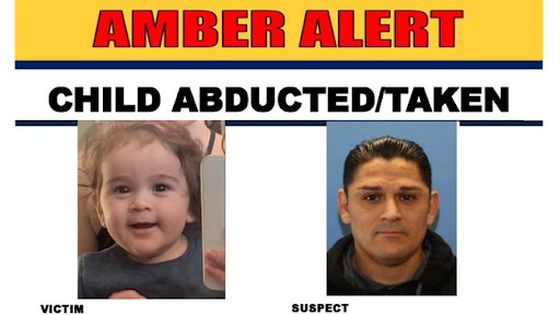 Amber Alert child abducted taken