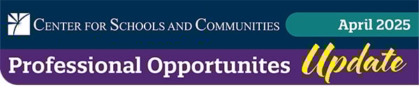 April 2025 CSC Professional Opportunities Update