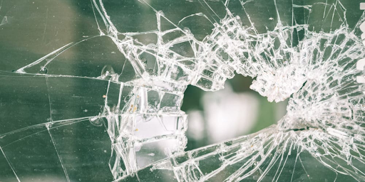 broken glass