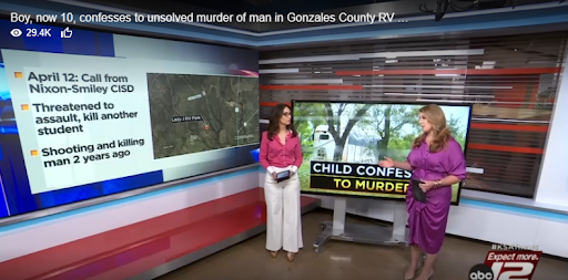 child confesses to murder