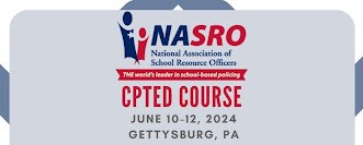 NASRO CTPED Course, June 10-12, 2024, Gettysburg, PA 
